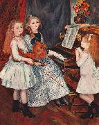 Pierre-Auguste Renoir Portrat der Tochter von Catulle-Mendes am Klavier USA oil painting artist